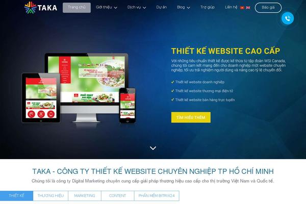 taka.com.vn site used Taka