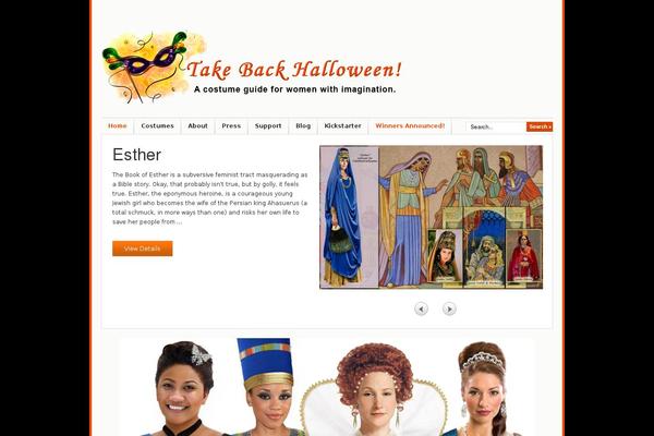 takebackhalloween.org site used Wp Store