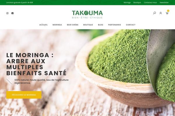 takouma.com site used Casa