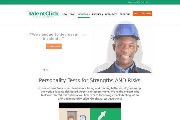 talentclick.com site used Talentclick2021