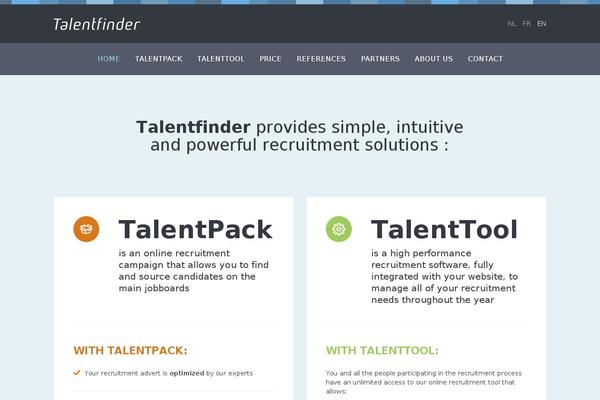 talentfinder.be site used Talentfinder2022