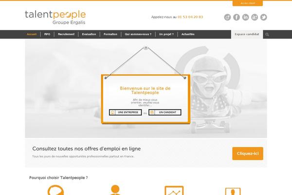 Site using Simple Responsive Slider plugin
