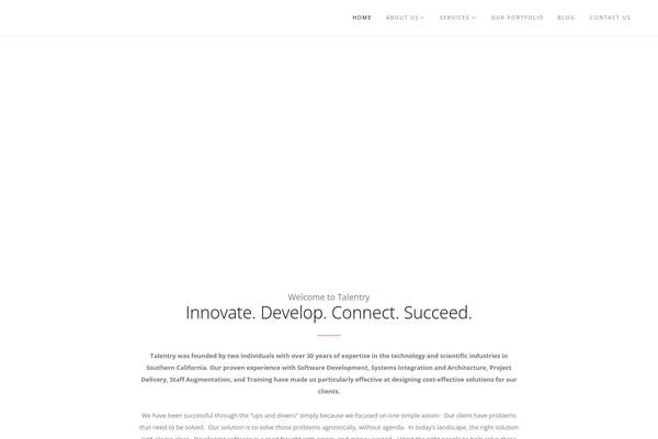 Rhythm theme site design template sample