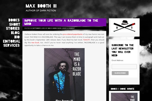 Twenty Thirteen theme site design template sample