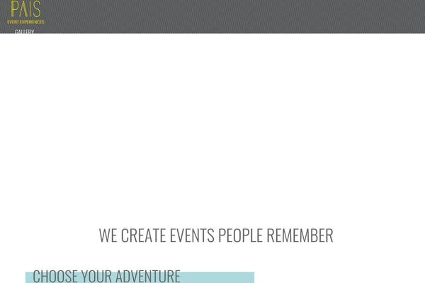 Impreza Child theme site design template sample