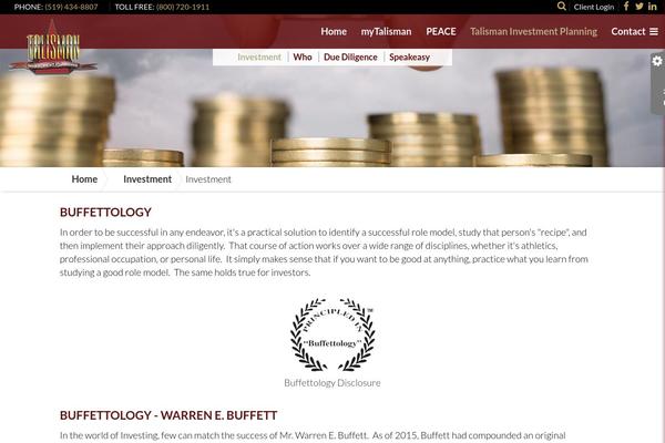talisman WordPress theme, websites list used talisman theme talisman theme websites examples