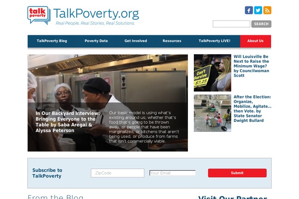 talkpoverty.org site used Talk-poverty