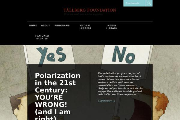 tallbergfoundation.org site used Tallbergfoundation