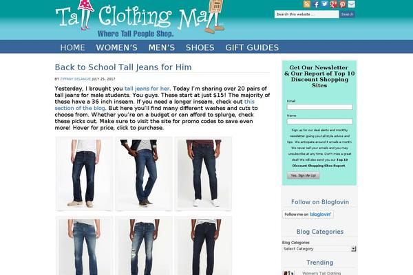 tallclothingmall.com site used Basic-no-cat