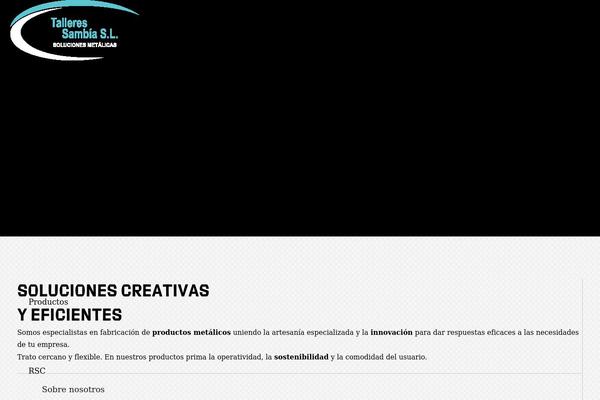 Impreza theme site design template sample