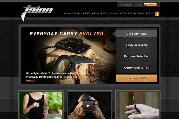 Talon theme websites examples