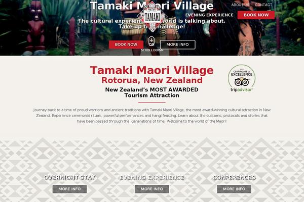 tamakimaorivillage.co.nz site used Tamaki