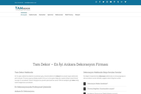 tamdekor.com site used Tam