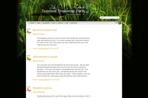 tammentreeberryfarm.net site used Greener Side