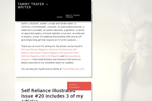 tammytrayer.com site used The 411 Pro