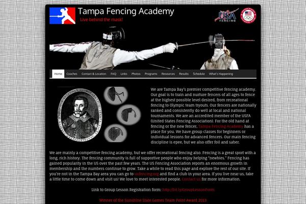 tampabayfencing.com site used Tfa2