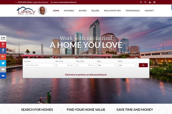 GeneratePress theme site design template sample