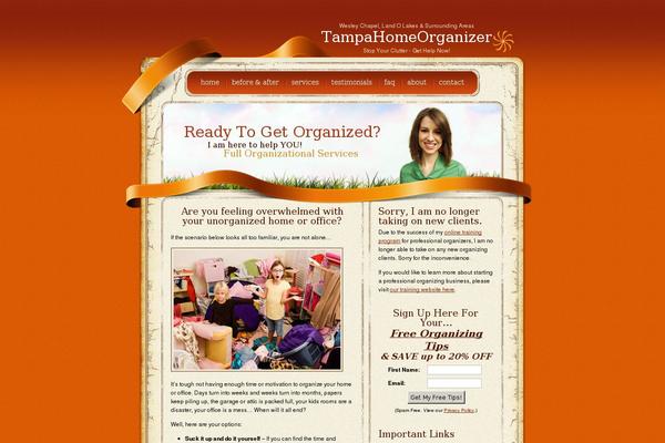 tampahomeorganizer.com site used Tampahomeorganizer