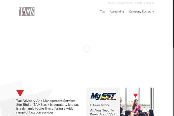 tams.com.my site used BeTheme