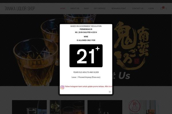 tanakaliquorshop.com site used Tls