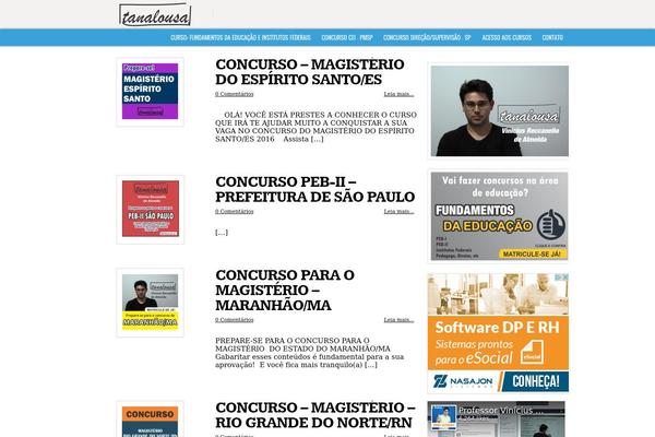 tanalousa.com.br site used Tema-principal