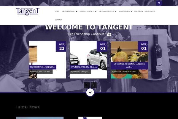tangent-clubs.org site used Quantum-theme-child