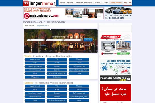 tangerimmo.com site used Locality