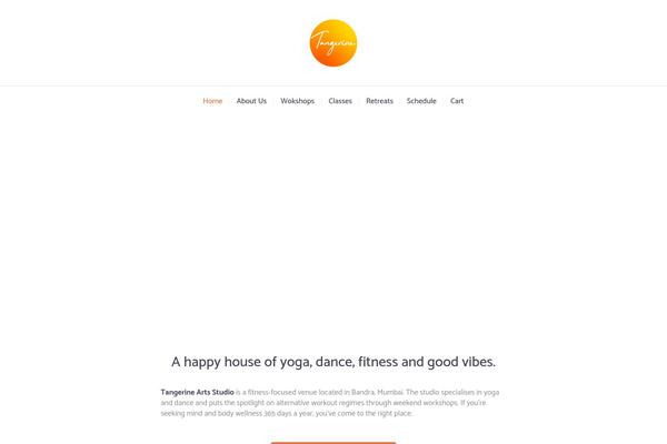 Yogastudio theme site design template sample