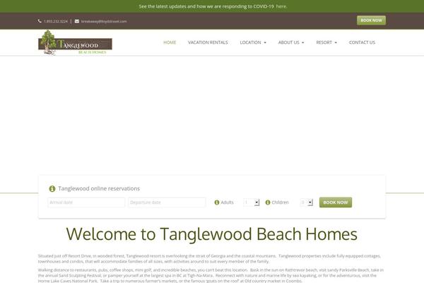 tanglewoodbeachhomes.com site used Starhotel-child