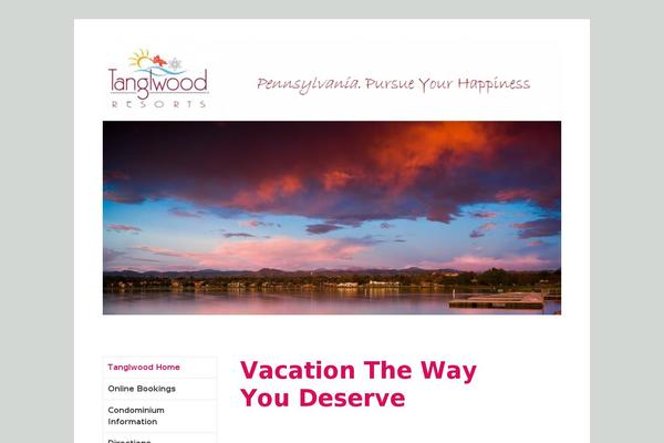 tanglwoodresorts.com site used Tanglwood-pro