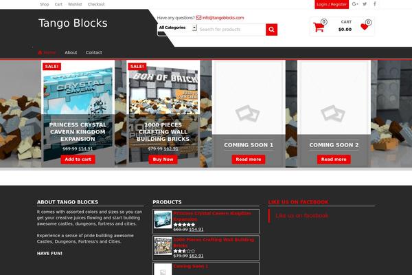 tangoblocks.com site used Alpha Store