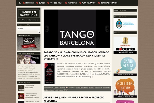 tangoenbarcelona.es site used Perasaan