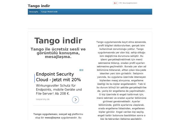 tangoindir.com site used Responsive