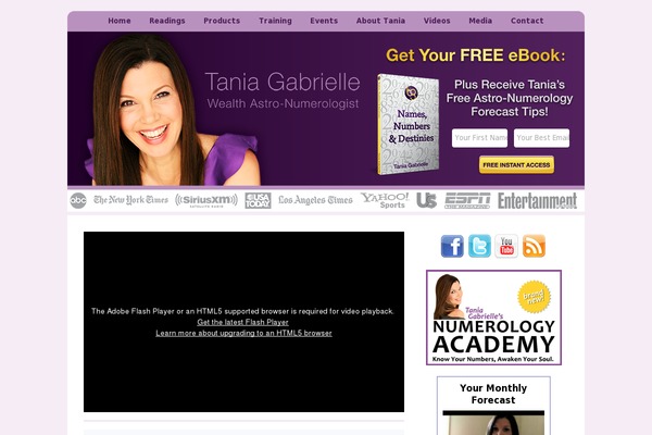 taniagabrielle.com site used Tg-child-theme