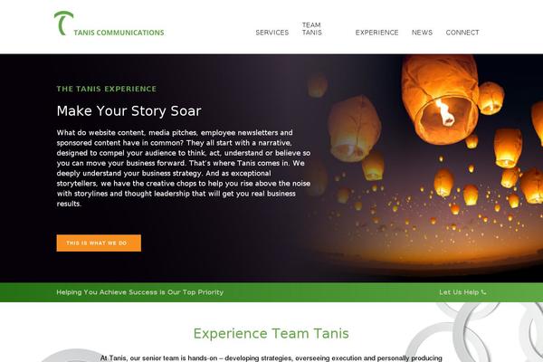 taniscomm.com site used Tanis