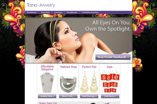 tanojewelry.com site used Tanojewelry