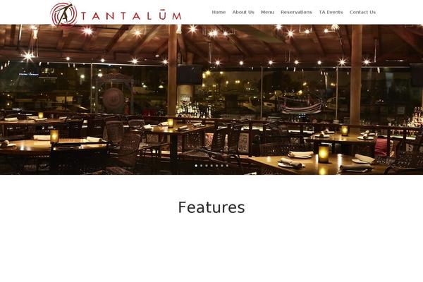 tantalumrestaurant.com site used Tantalumrestaurant