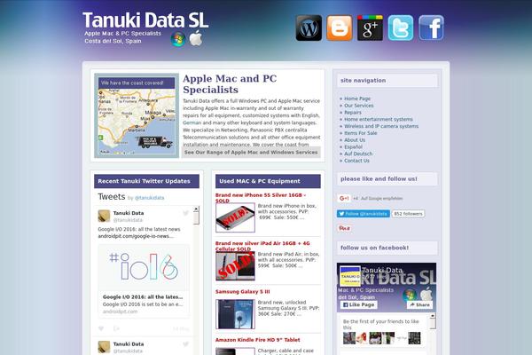 tanukidata.com site used Tanukidata