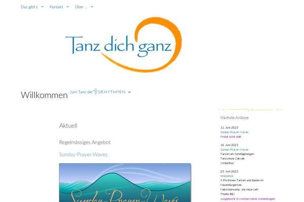 tanzdichganz.ch site used Twentysixteen-child