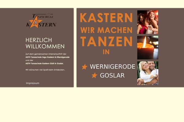 tanzschule-kastern.de site used Kastern