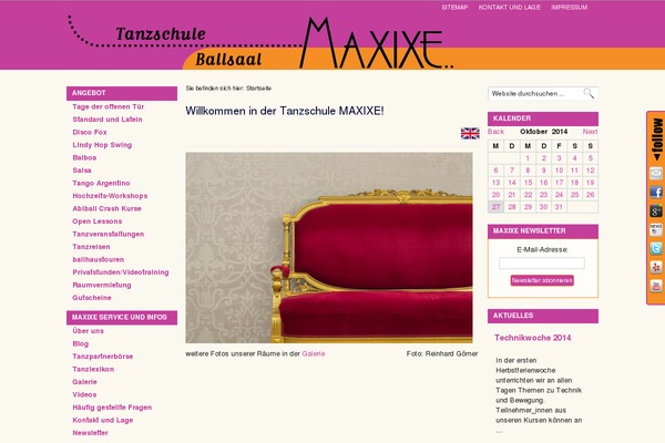 tanzschule-maxixe.de site used Basicmk