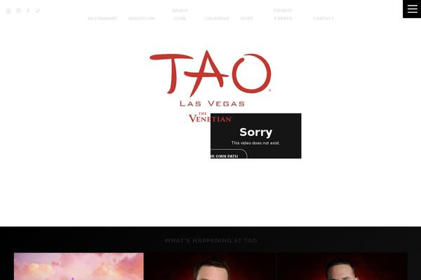taolasvegas.com site used Tao-group