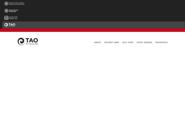 Tao theme site design template sample