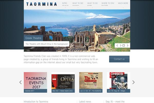 taormina.it site used Endolf