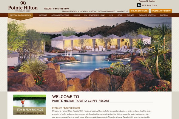 tapatiocliffshilton.com site used Tapatiocliff