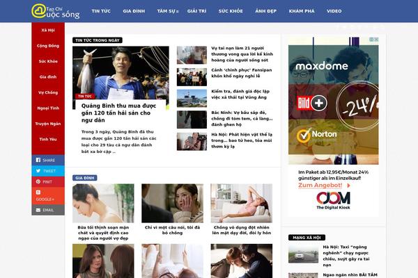 Soledad theme site design template sample