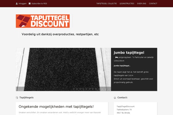tapijttegeldiscount.nl site used Tapijttegeldiscount