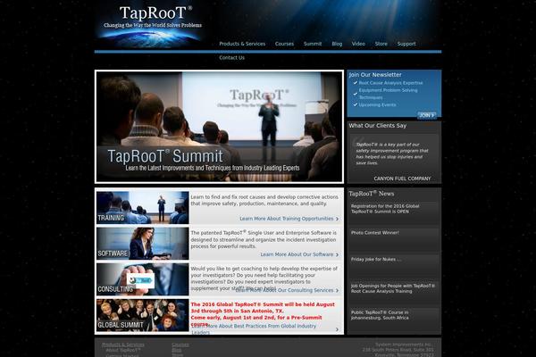 taproot.com site used Taproot