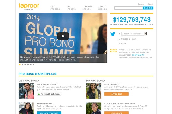 taprootfoundation.org site used Gmlaunch