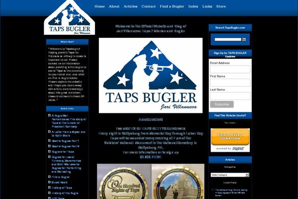 tapsbugler.com site used Mission News